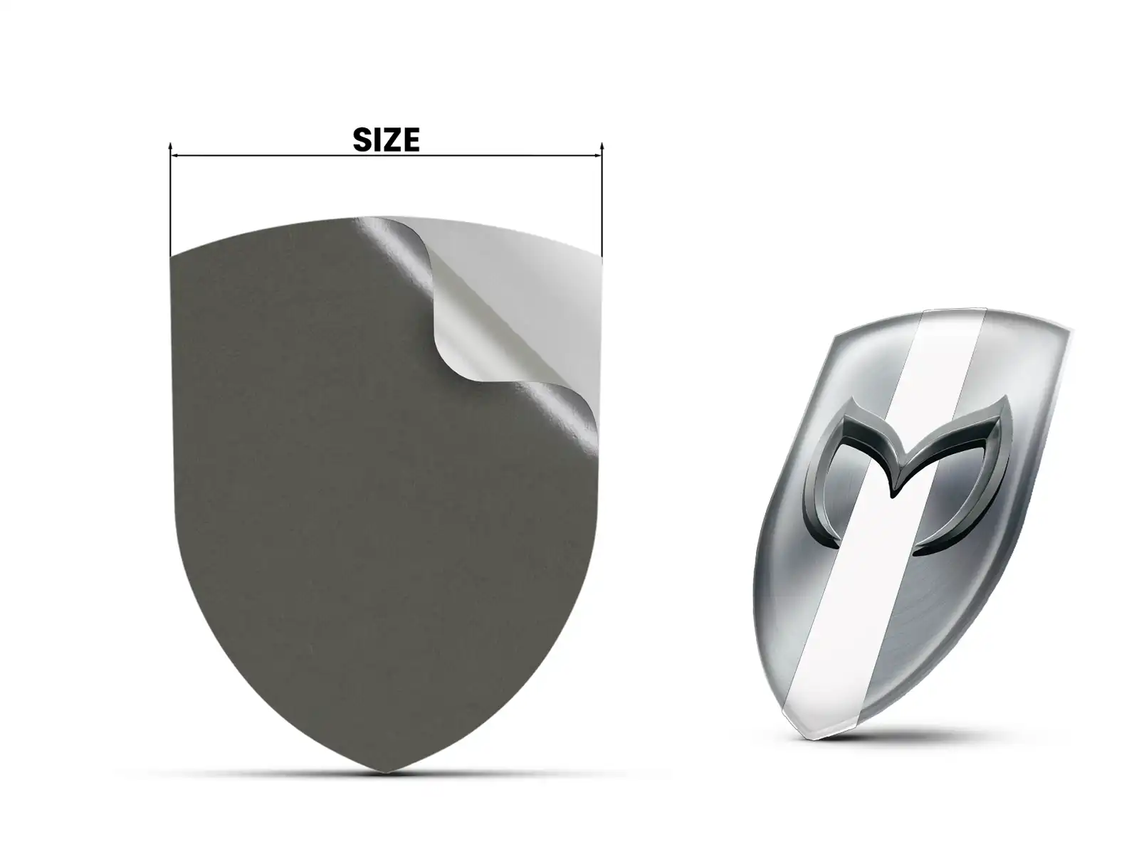 Mazda Windscreen Stickers Universal High End Customizable